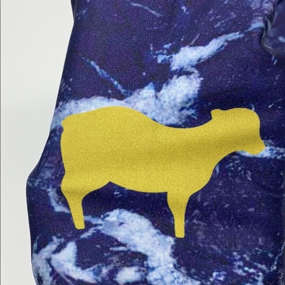 Goldsheep Legging Blue Marble size XS - Picture 7 of 7